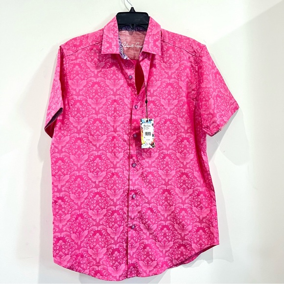 FINAL PRICE Robert Graham Bayview Classic Fit Short Sleeve Shirt - Picture 2 of 10